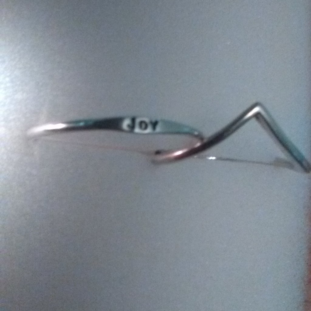 2 Thin Silver Stack Rings